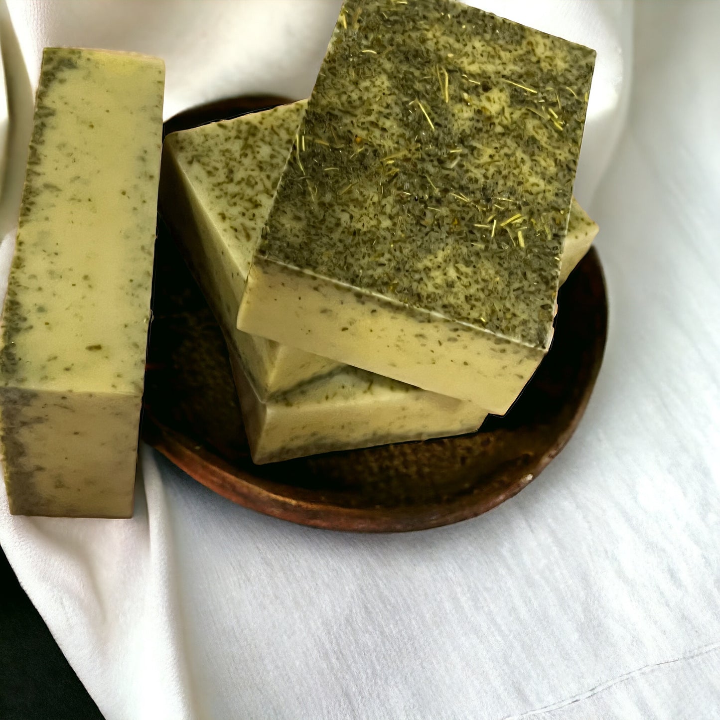 Moringa, Sea Moss and Bergamot Essential Oil clean bar