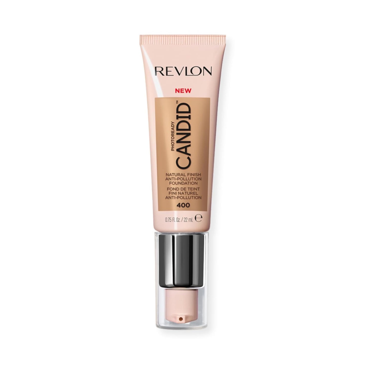 Revlon PhotoReady Candid Natural Finish Foundation, 400 Macadamia, 0.75 Fl Oz