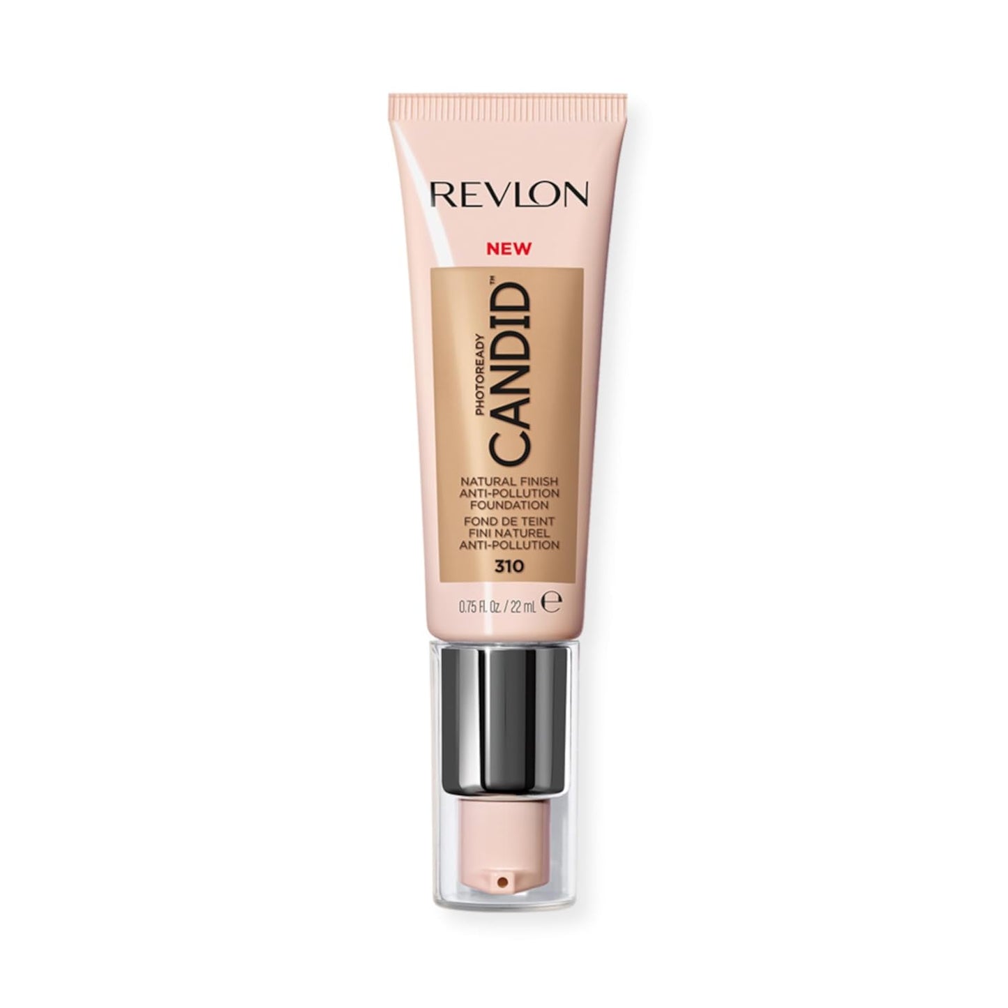 Revlon PhotoReady Candid Natural Finish Foundation, 310 Butterscotch, 0.75 Fl Oz