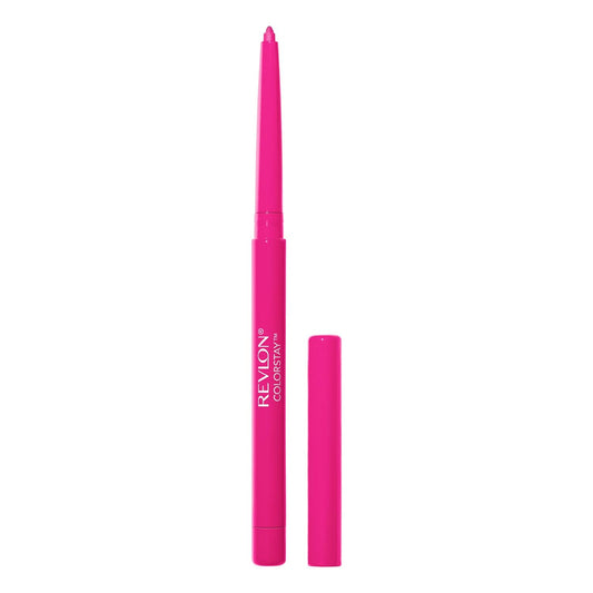 Revlon Colorstay Longwear Lip Liner, with Built-in-Sharpener, 677 Fuchsia, 0.01 oz