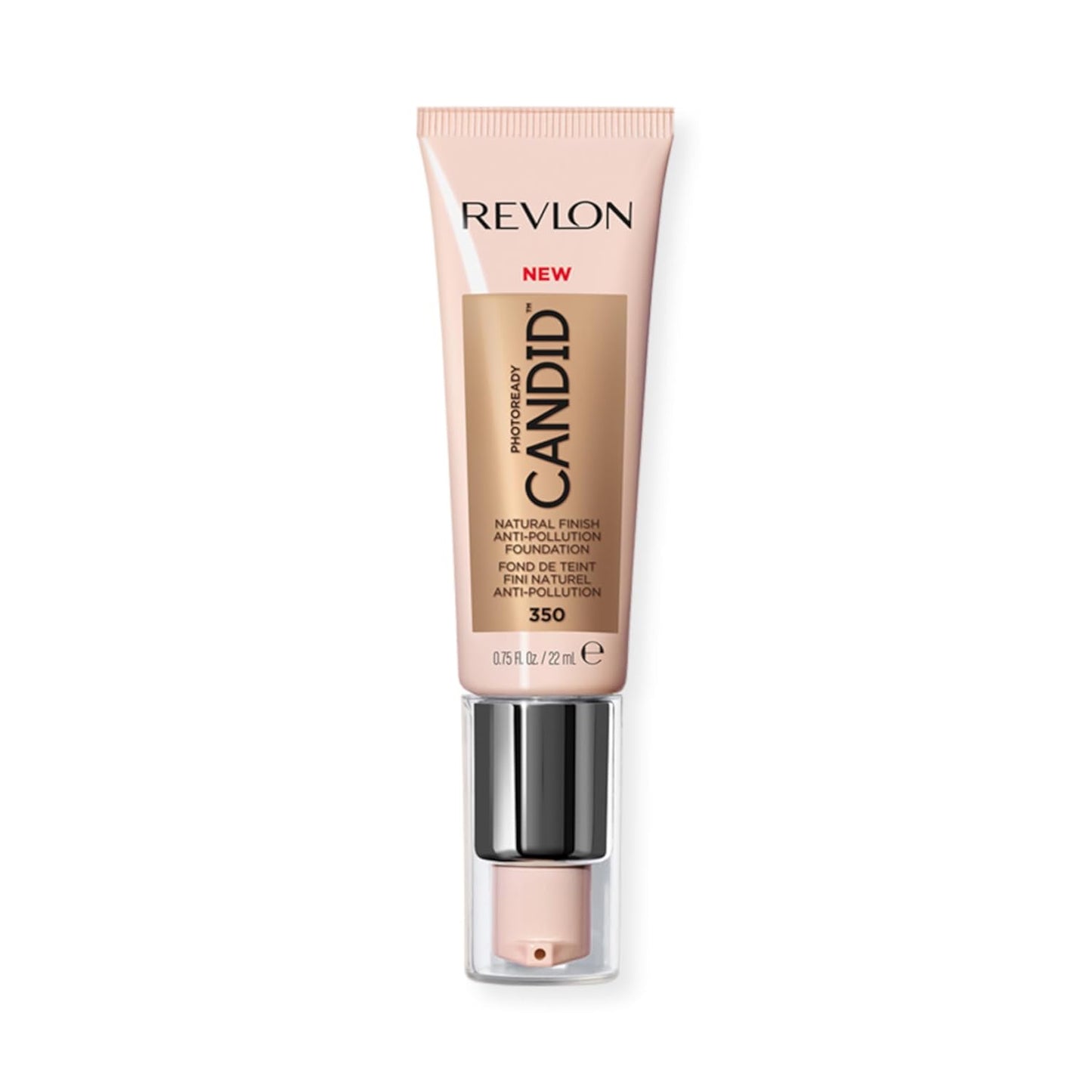 Revlon PhotoReady Candid Natural Finish Foundation, 350 Natural Tan, 0.75 Fl Oz