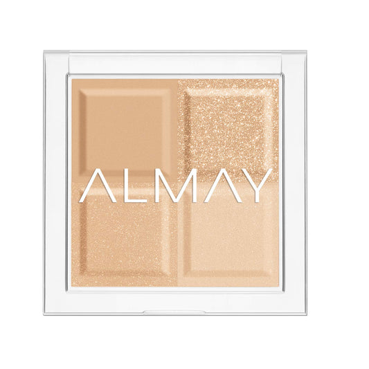 Almay Pressed Powder Quad Eyeshadow, 220 Less Is More