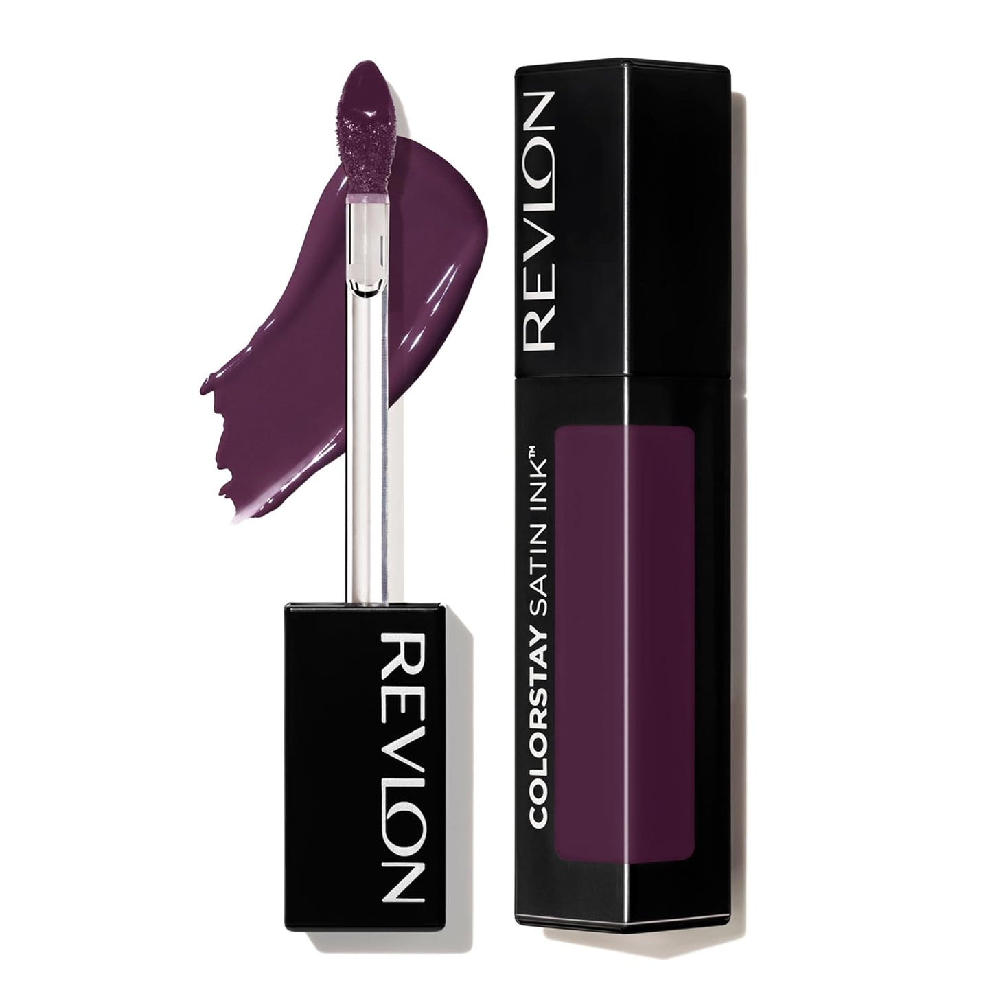 Revlon ColorStay Satin Ink Liquid Lipstick, with Black Currant Seed Oil, 023 Up All Night, 0.17 Fl Oz