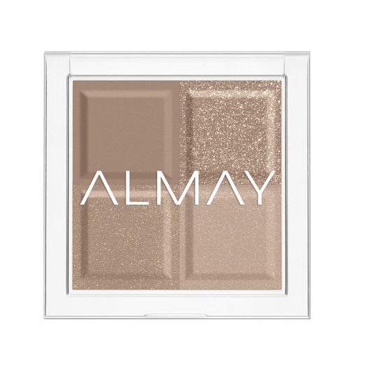 Almay Pressed Powder Quad Eyeshadow, 130 The World Is My Oyster