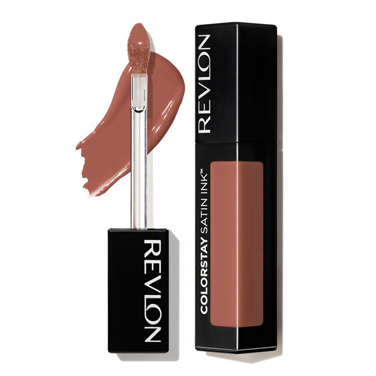 Revlon ColorStay Satin Ink Liquid Lipstick, with Black Currant Seed Oil, 002 Wild Ride, 0.17 Fl Oz