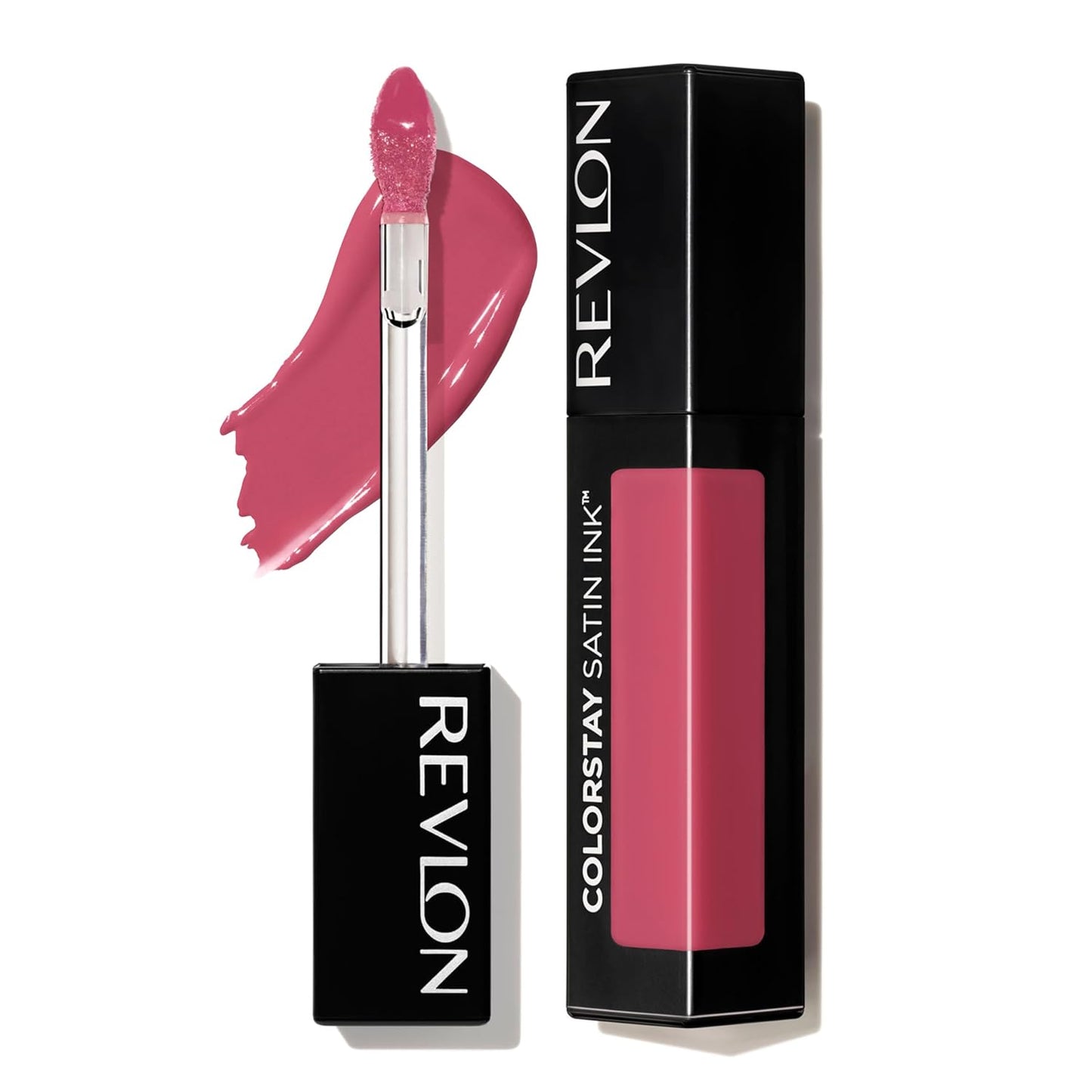 Revlon ColorStay Satin Ink Liquid Lipstick, with Black Currant Seed Oil, 031 Pink Duchess, 0.17 Fl Oz