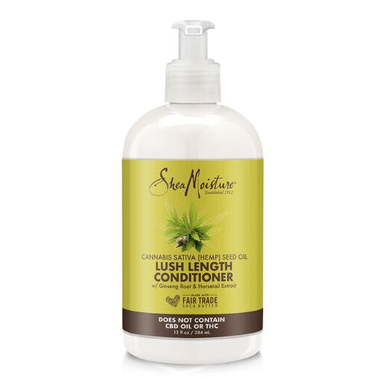 SheaMoisture Hemp Seed Oil Lush Length Conditioner, 13 Fl Oz