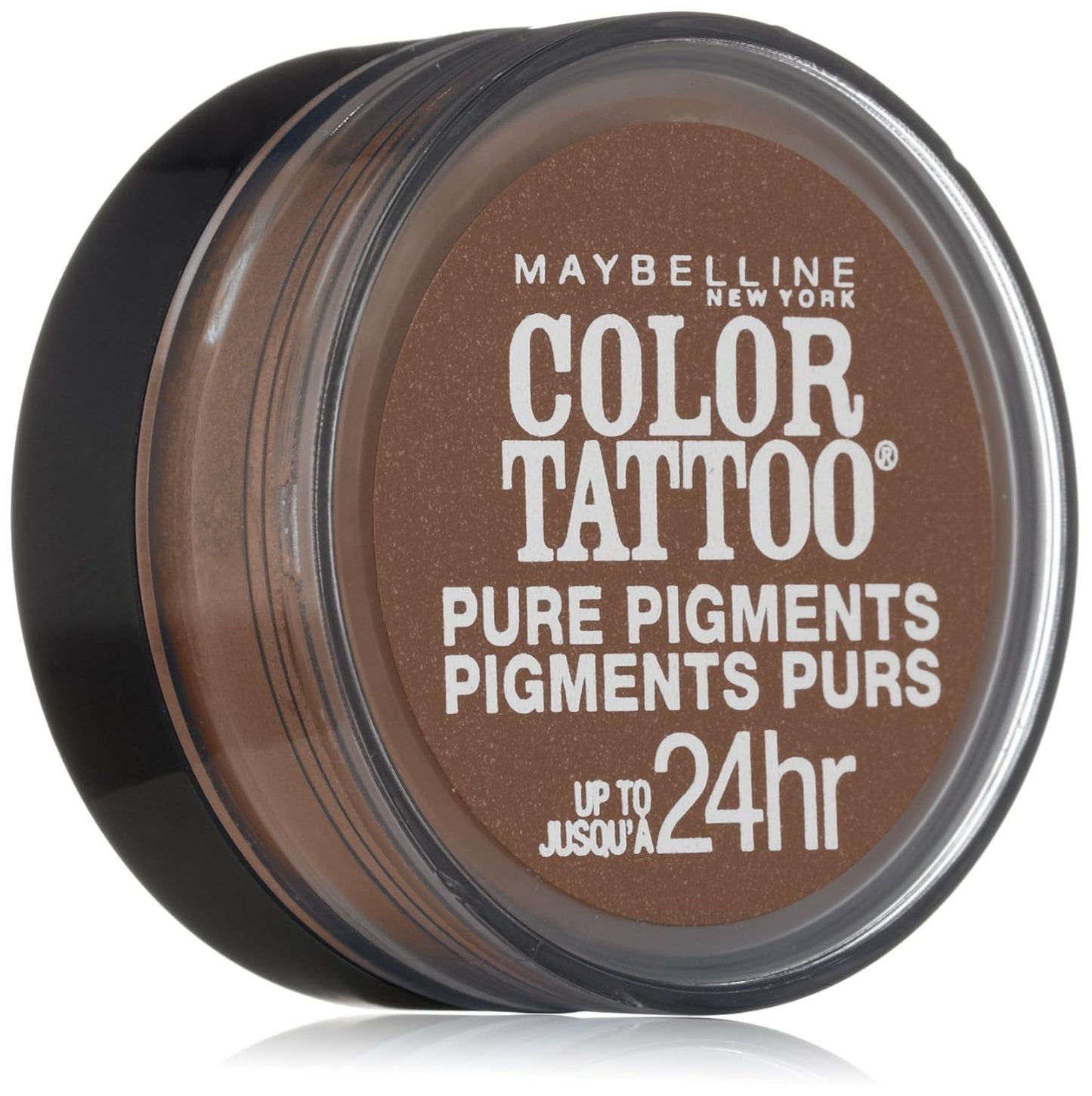 Maybelline New York Eye Studio Color Tattoo Pure Pigments, 45 Downtown Brown, 0.05 Oz