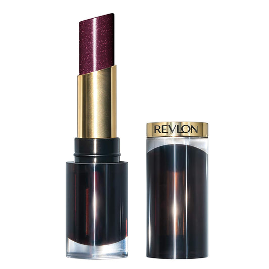 Revlon Super Lustrous Glass High Shine Lipstick, 012 Black Cherry, 0.15 Oz