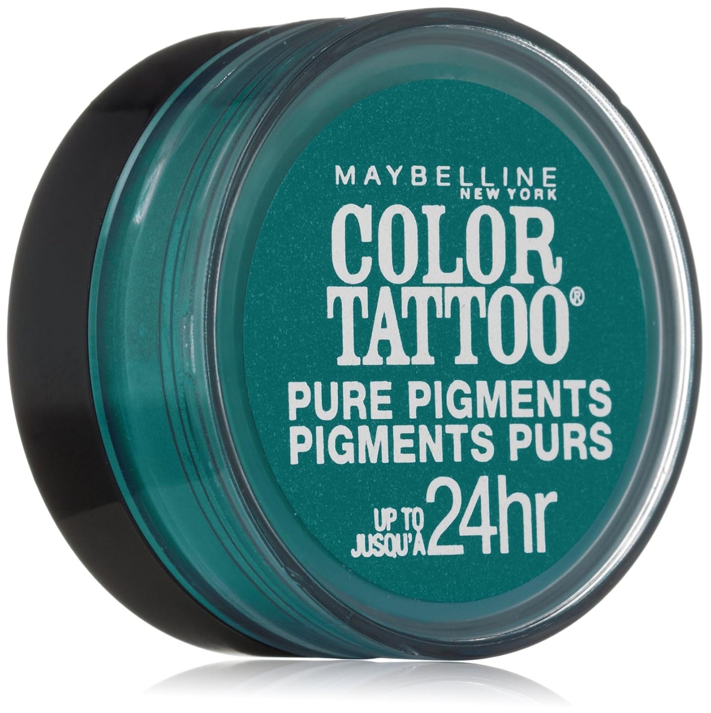 Maybelline New York Eye Studio Color Tattoo Pure Pigments, 05 Never Fade Jade, 0.05 Oz