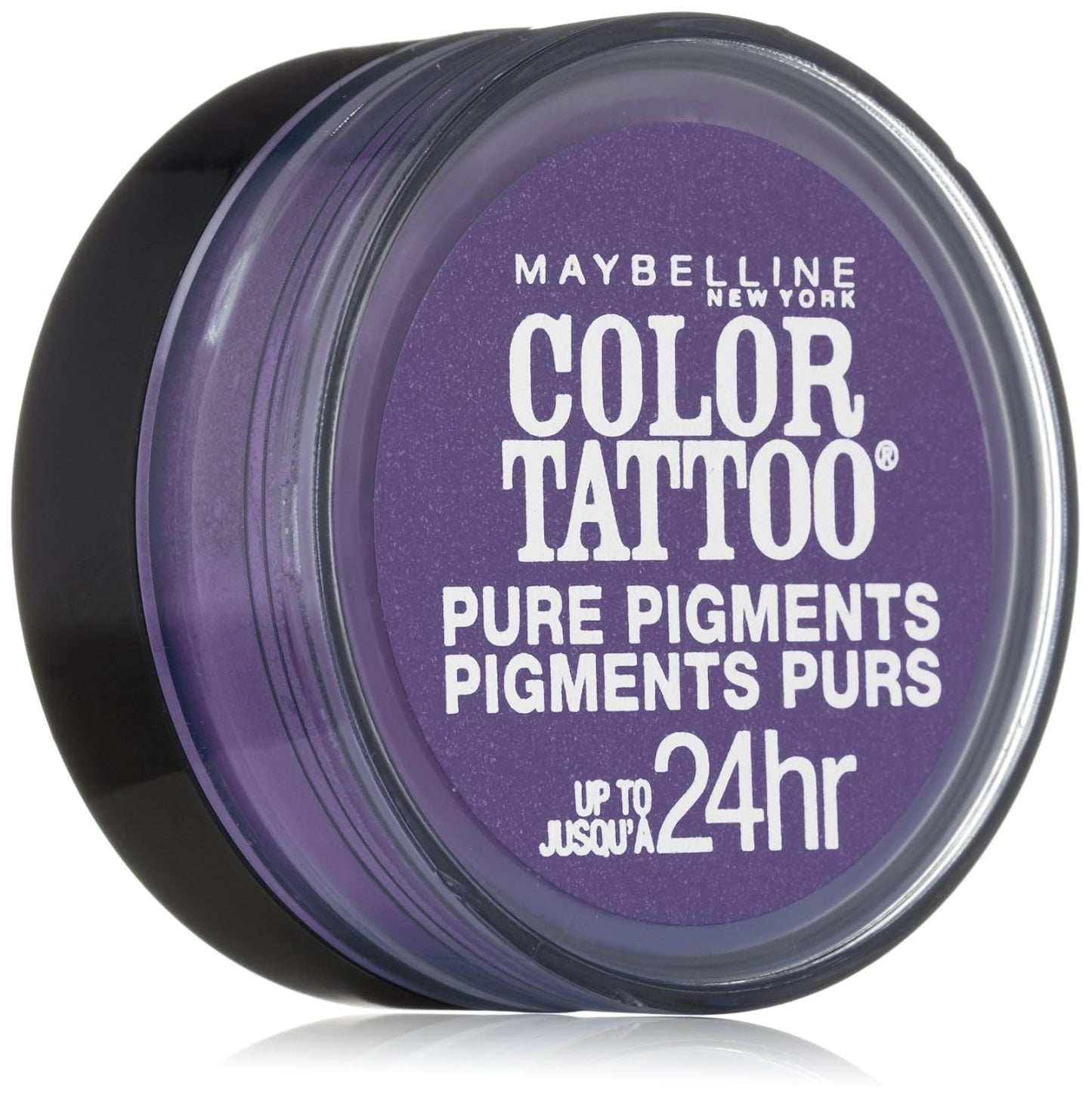 Maybelline New York Eye Studio Color Tattoo Pure Pigments, 15 Potent Purple, 0.05 Oz