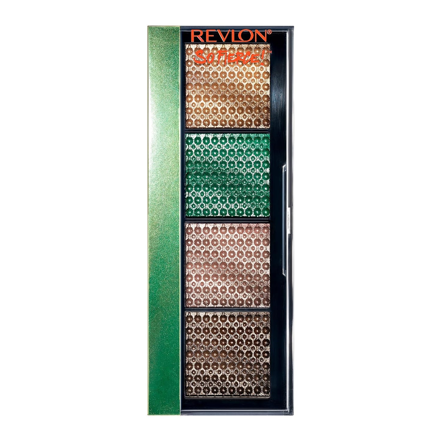 Revlon So Fierce! Prismatic Quad Eyeshadow Palette, 962 Fully Loaded, 0.21 Oz