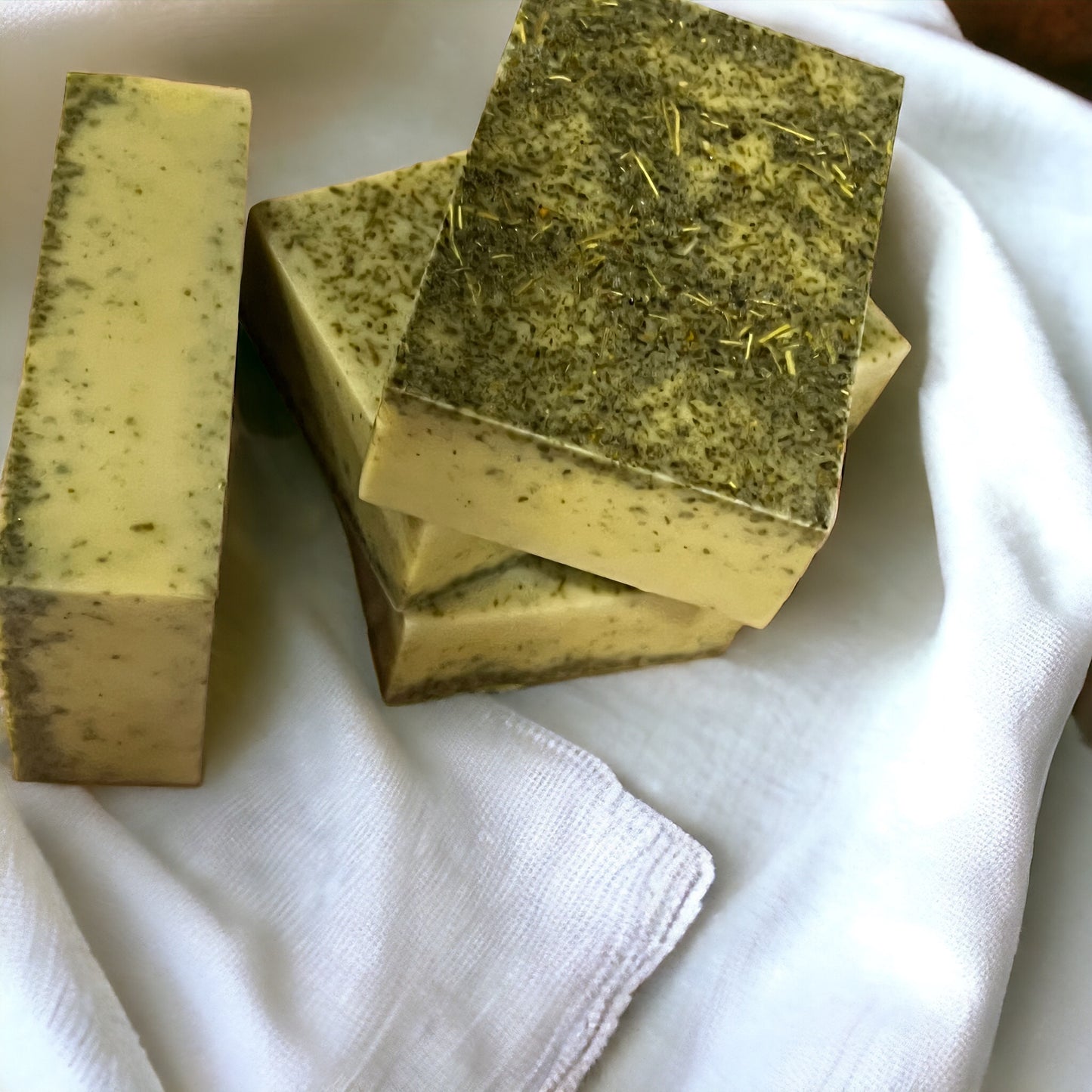 Moringa, Sea Moss and Bergamot Essential Oil clean bar