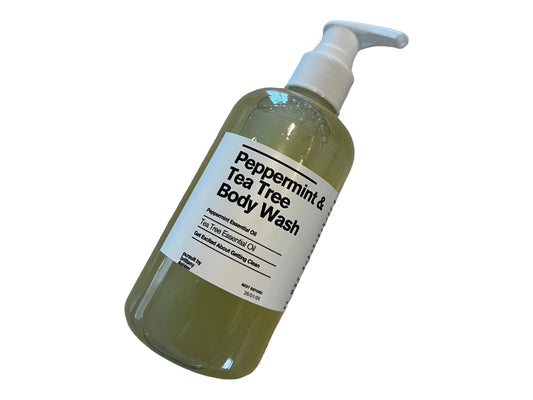 Peppermint & Tea Tree Body Wash 8 oz