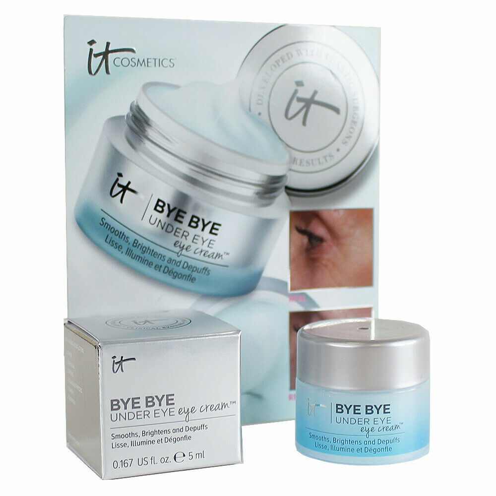 IT Cosmetics Bye Bye Under Eye Cream, Travel Size, 0.167 oz