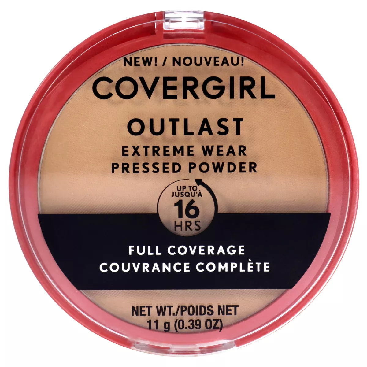 Covergirl Outlast Extreme Wear Pressed Powder, 855 Soft Honey, 0.38 oz