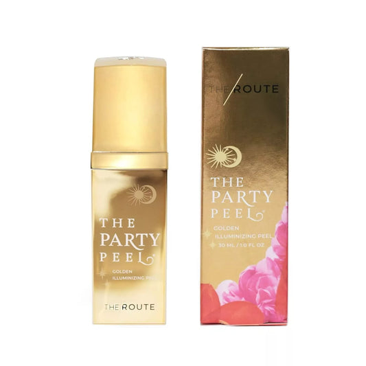 THE ROUTE The Party Peel: Golden Illuminizing Peel, 1 Fl Oz